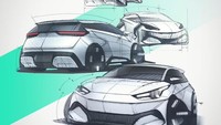 Wujud Sketsa BYD Atto 1 Generasi Kedua