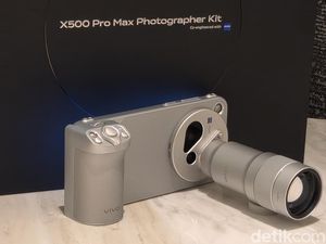 Unboxing Vivo X500 Pro Max Photographer Kit, Lensa Telephotonya Gokil!