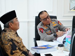 Wakapolri Bertemu Jimmly Asshiddiqie, Bahas Implementasi Rekomendasi KPRP