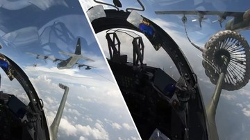 Potret Air To Air Refuelling, Saat Pesawat 'Haus dan Minum' di Udara