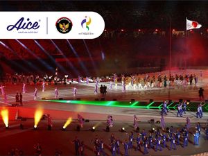 Asian Games 2026 Dibuka Meriah, Kontingen Indonesia Ikut Berparade