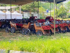 220 Becak Listrik dari Presiden Prabowo Siap Mengaspal di Karawang