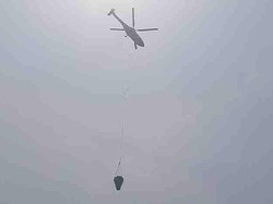 Helikopter Dikerahkan untuk Padamkan Karhutla TN Tanjung Puting
