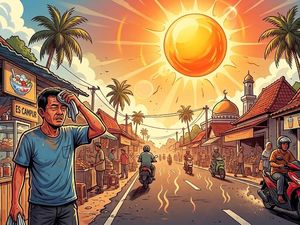 Titik Panas dan Wilayah Waspada Karhutla di Jawa Timur