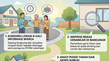 Jangan Mudah Percaya Iklan Perumahan Bebas Banjir, Cek Dulu 5 Hal Ini