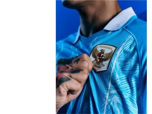 Makna Warna Biru di Jersey Ketiga Timnas Indonesia