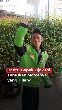 Video: Heboh Pria Lansia Kehilangan Motor Saat Ngojek, Diduga Dihipnotis