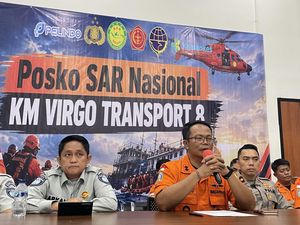 Perubahan Arus Laut Menjadi Kendala Tim SAR Cari Korban Hilang KM Virgo