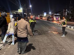 2 Pemotor Tewas Jadi Korban Tabrak Lari Truk di Salam Magelang