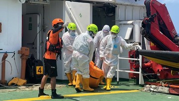 Update Pencarian Korban KM Virgo: 20 Orang Tewas, 115 Orang Masih Dicari