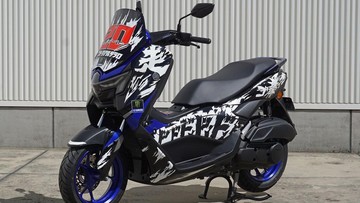 Quartararo dkk Bakal Pakai Nmax Edisi Spesial 'Manga' di MotoGP Jepang