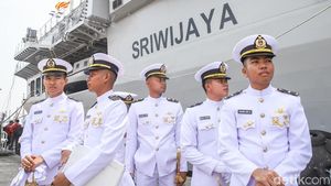 Dari Giuseppe Garibaldi Jadi KRI Sriwijaya-100, Bendera Merah Putih Berkibar