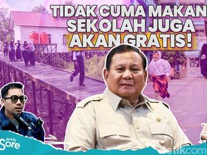 Menilik Rencana Program Sekolah Gratis Besutan Prabowo