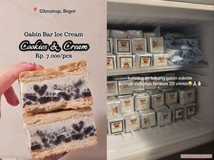 Kue Gabin Es Krim Viral, Bisa Jadi Ide Jualan yang Cuan!