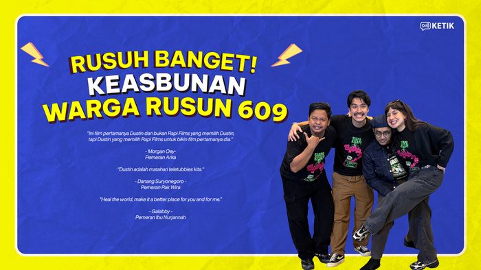 Video KETIK: Warga Rusun 609 Rusuh Banget! Ada Morgan Oey-Dustin Tiffani