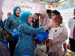 Menu Olahan Ikan Didistribusikan ke Balita di Palembang Cegah Stunting