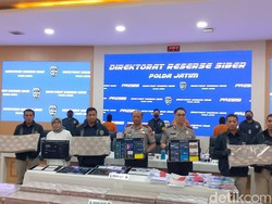 Polda Jatim Sita Rp 81 Miliar dari 77 Rekening Penipuan Kripto