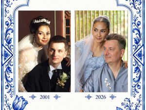 Maudy Koesnaedi-Erik Meijer Recreate Foto Nikah 25 Tahun Lalu