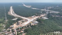 Tol Betung-Tempino-Jambi Dikebut, Progres Konstruksi Capai 69 Persen