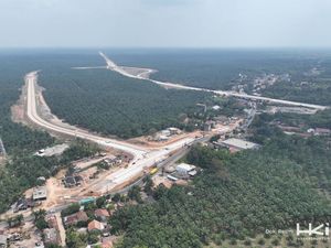 Tol Betung-Tempino-Jambi Dikebut, Progres Konstruksi Capai 69 Persen