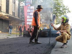 34 KM Jalan Berlobang di Kota Pekanbaru Diperbaiki, 22 Ruas Jalan Mulus