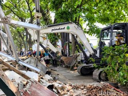 Trotoar Jalan Cihampelas Ditertibkan: 84 Bangunan Dibongkar-Hotel Kena