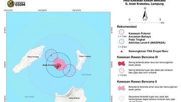 Kenapa Bisa Ada 2 'Pulau' Baru di Kawasan Anak Krakatau?