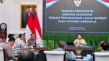 Prabowo Mau Gambut Dikelola Berbasis Sains, Libatkan Pakar-Masyarakat Desa