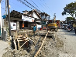 Titik Langganan Genangan Air di Balikpapan Tengah Mulai di Benahi