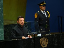 Di Sidang PBB, Zelensky Tuding Putin Rekrut Tentara dari 47 Negara
