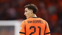 Belanda Vs Jerman: Ruben van Bommel Curi Perhatian