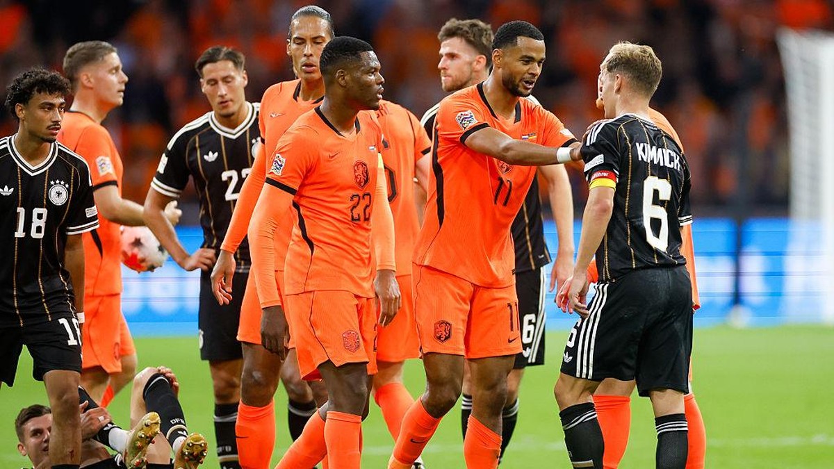 Belanda masih saja sulit kalahkan Jerman di laga internasional. (Getty Images/Dijks Media/MB Media)
