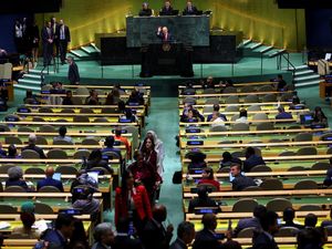Kursi Kosong Warnai Pidato Netanyahu, Hampir 70 Negara Walk Out