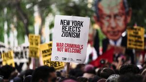 Demo Tolak Netanyahu di New York Berujung Penangkapan