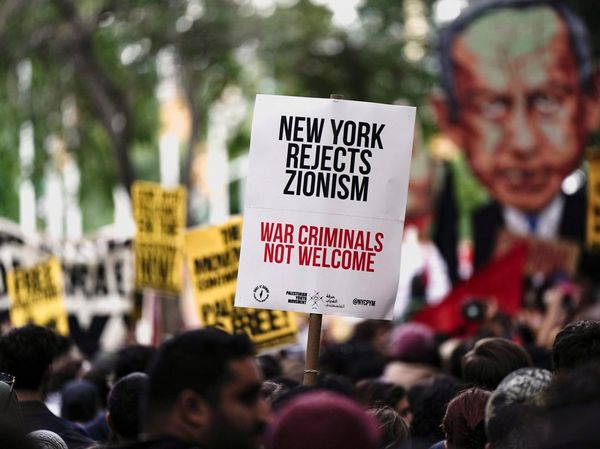 Demo Tolak Netanyahu di New York Berujung Penangkapan