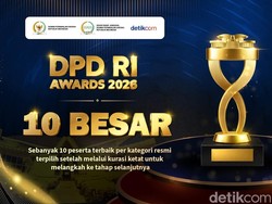 Terpilih! Ini 10 Besar Kandidat DPD RI Awards 2026