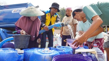KemenPU Selamatkan 141.440 Ha Sawah-Salurkan 48,9 Juta Liter Air Bersih