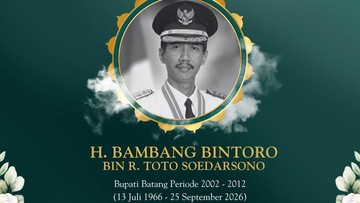 Innalillahi, Mantan Bupati Batang Bambang Bintoro Meninggal Dunia