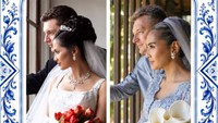 Maudy Koesnaedi Recreate Foto Nikah 25 Tahun Lalu, Parasnya Bak Tak Menua