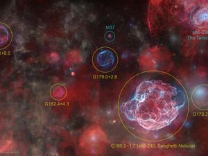NASA Pamer Hantu 5 Bintang Meledak dalam Satu Foto