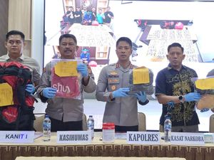 Polisi Gagalkan Pengiriman 296 Catridge Etomidate asal Malaysia, Mau Dikirim ke Medan