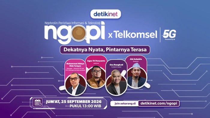 NGOPI x Telkomsel 5G : Powered by AI: Dekatnya Nyata, Pintarnya Terasa