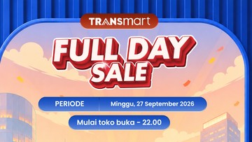 Transmart Full Day Sale Besok Datang Lagi! Diskon Besar-besaran 50% + 20%