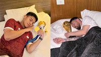 Ubed Tidur Sambil Pegang Medali Emas, Ingatkan pada Lionel Messi