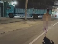 Heboh Pria Lari Tanpa Busana di Lubuklinggau, Diduga Gagal Tes