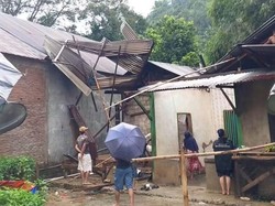 22 Rumah-Sekolah di Mamasa Rusak Diterjang Hujan-Angin Kencang