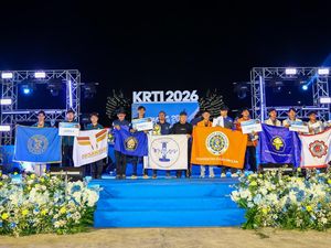 ITS Sabet Juara Umum Kontes Robot Terbang Indonesia 2026 di IKN