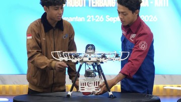 Top! ITS Juara Umum Kompetisi Robot Terbang Indonesia 2026 di IKN