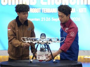 Top! ITS Juara Umum Kompetisi Robot Terbang Indonesia 2026 di IKN