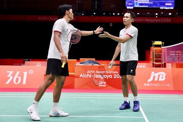 Fajar/Fikri ke Perempatfinal Asian Games 2026 Meski Stamina Terkuras